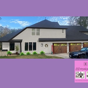 Add-on Extra View Exterior Paint Renderings,Exterior Side or Back,Digital Design