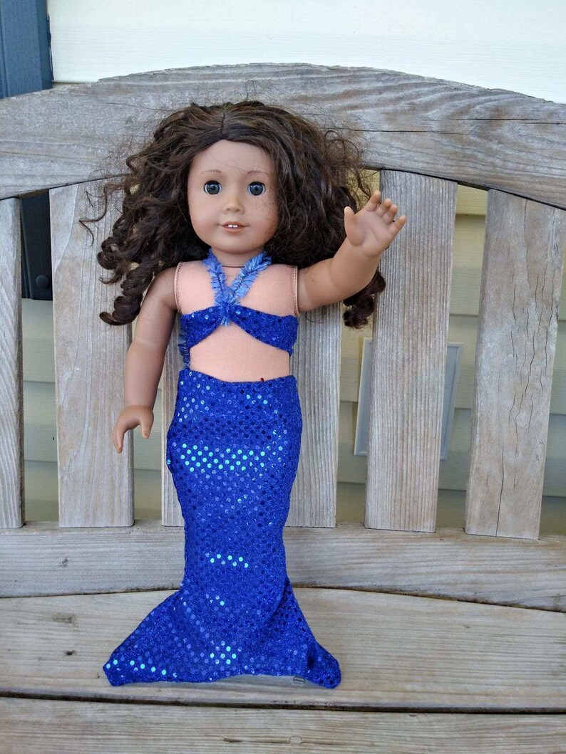 American Doll/ Baby Doll dress up Mermaid Costumes Hand Made Etsy