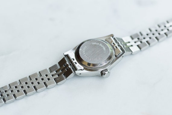 Vintage Ladies Rolex Oyster Perpetual Stainless S… - image 6