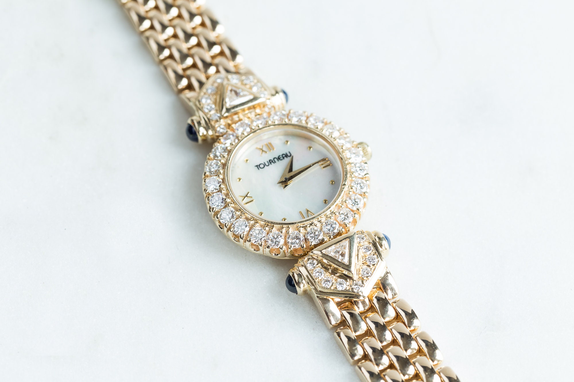 Tourneau Women’s Gold Stainless Steel Watch Rare Find Vintage Tourneau Gold-plated Stainless-steel  main image 2