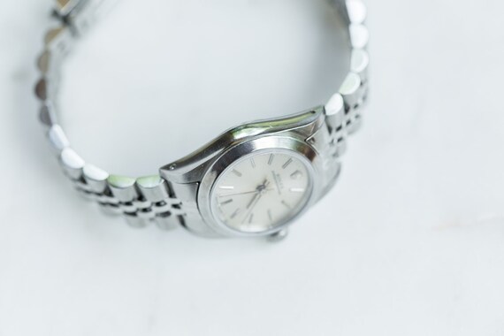 Vintage Ladies Rolex Oyster Perpetual Stainless S… - image 10