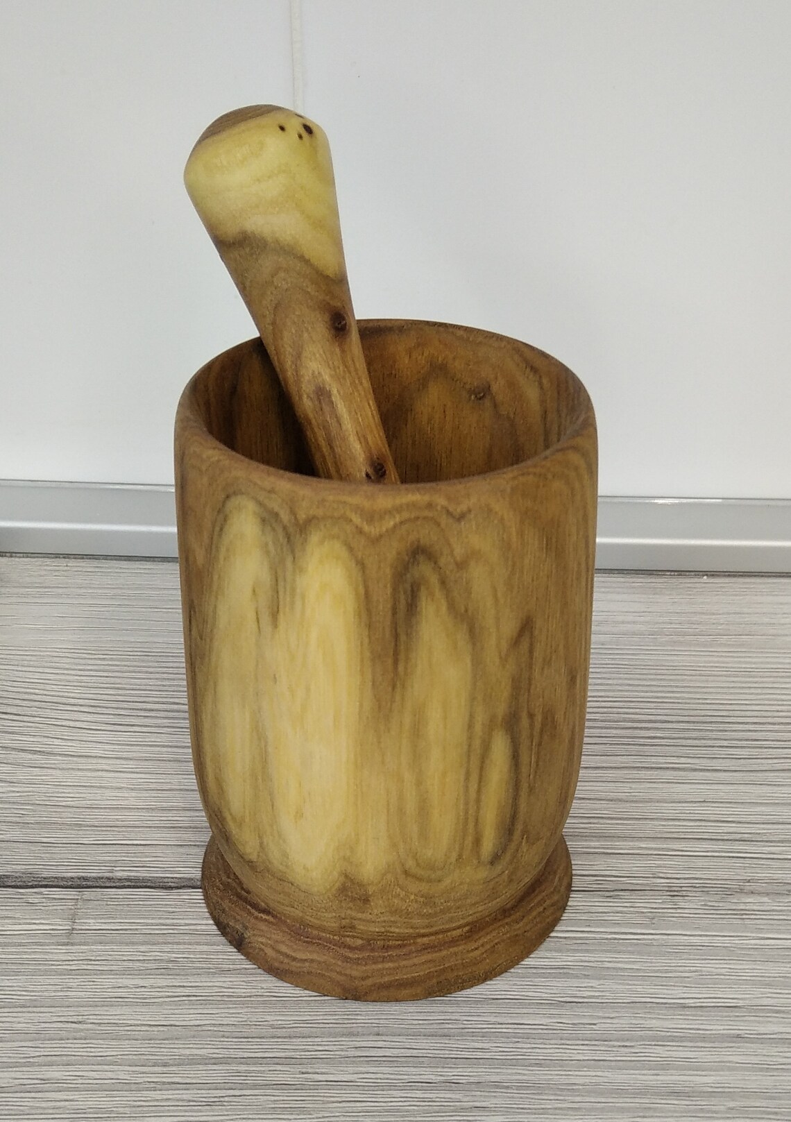 Wooden pestle and mortar ecofriendly Etsy
