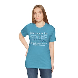 Meet Me in the Water Minnesota Tee | Revival Event Shirt image 5