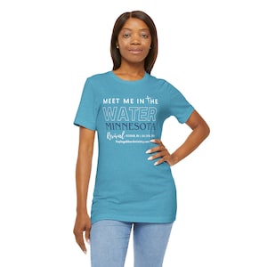 Meet Me in the Water Minnesota Tee | Revival Event Shirt image 6