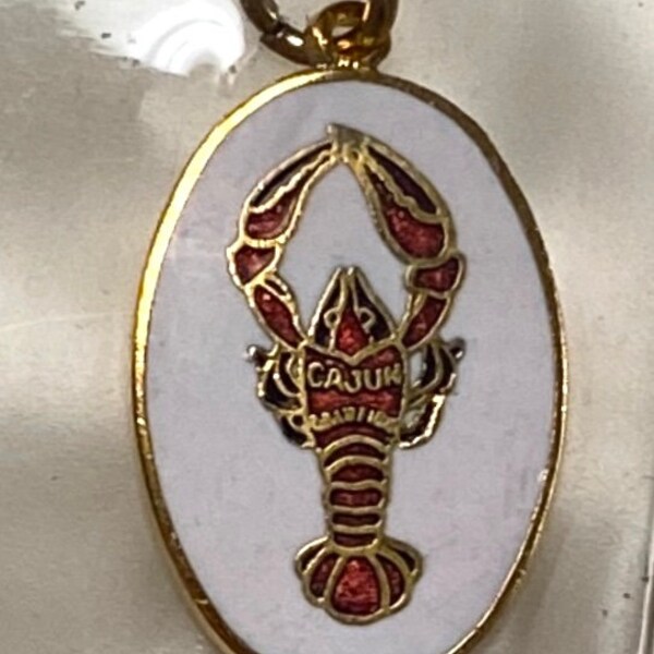Beautiful vintage, New Orleans Crawfish Earrings