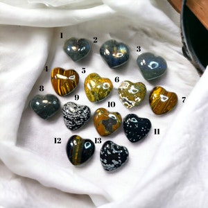 Hearts Crystal Carvings image 1