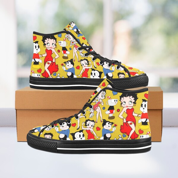 Betty Boop Shoes - Etsy