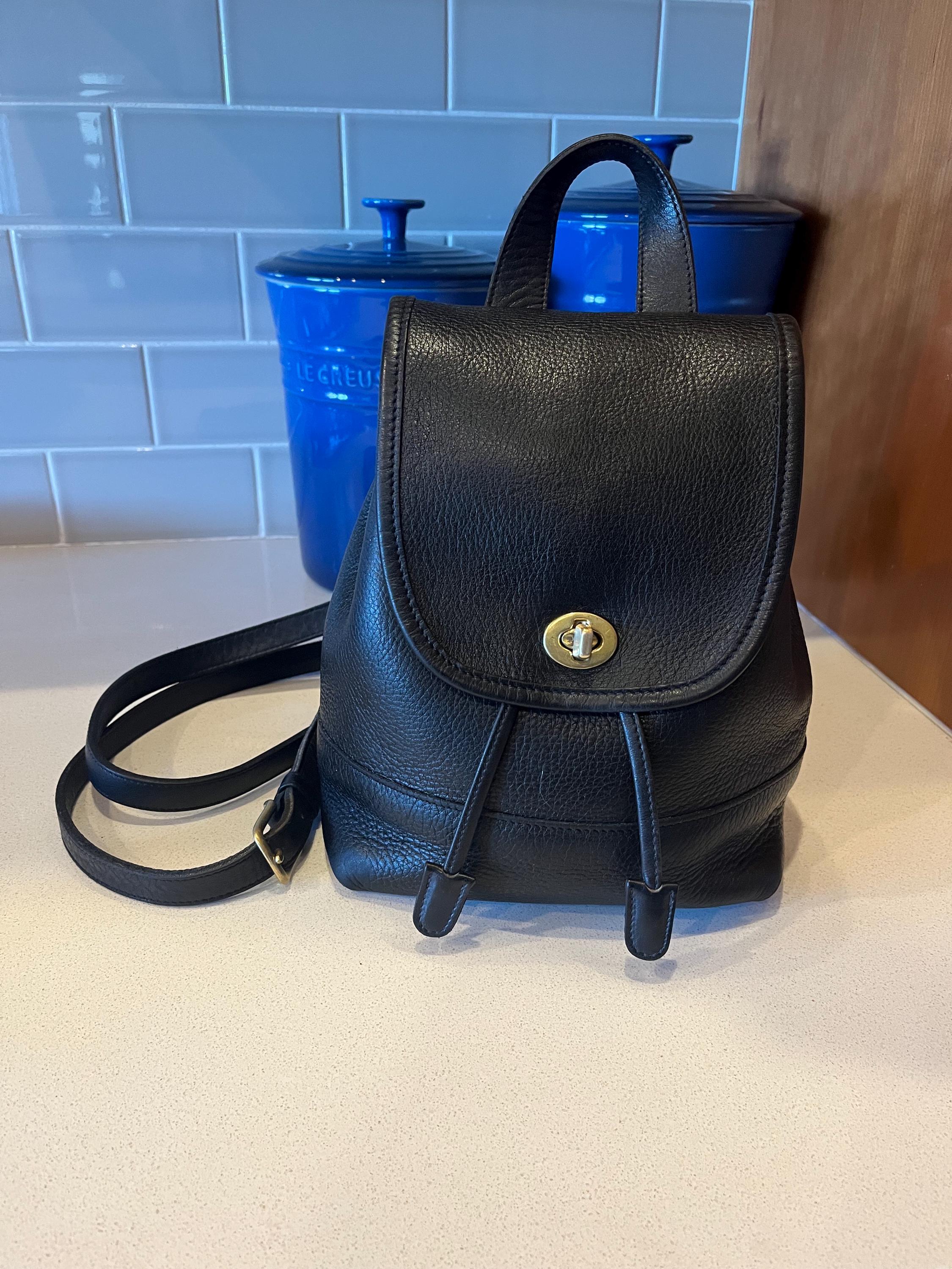 Coach Backpack Vintage - Etsy