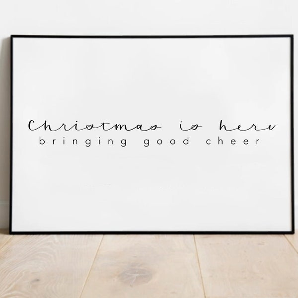 Weihnachten ist da | Digitaldruck | Weihnachten
