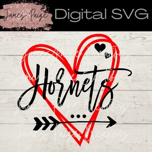 Horzels met Open Hart SVG | PNG School Spirit Cheer Shirt, Cheer Camp Shirt, Leraar Shirt, School Mascotte svg, School T-Shirt