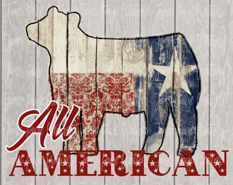 Stock Show | Steuern Sie Sublimation | Show Steer Design | Steuern Transfer | ALL American Steer Design | Stock Show | Warum passen sie in Steer Design?
