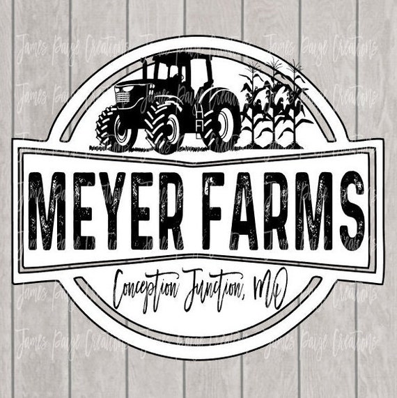 Custom Farm Logo PNG Personalized Farm File TRACTOR Sublimation RANCH Logo  Your Farm Name Digital Print Personalized Farm Design - Etsy