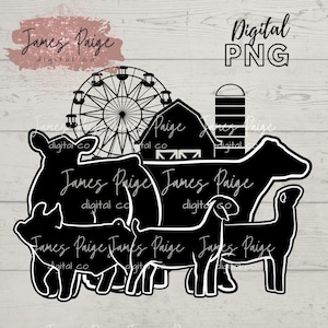 Stock Show PNG | Stock Show Digital File | Sublimation | Stock Show Life | Show Animal Sublimation | Stock Show Shirt | Livestock Show Sign