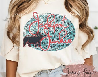 Stock Show PNG | Jackpot Junkie Pig | Stock Show PNG | Show Pig Design | Pig png | 4H Pig | Pig Digital | Stock Show | DTF | Sublimation