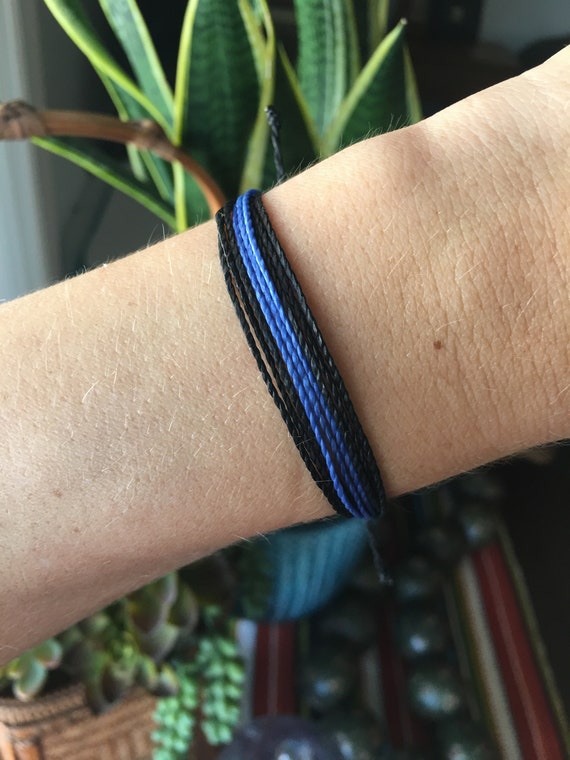 Blue line 2024 wristbands