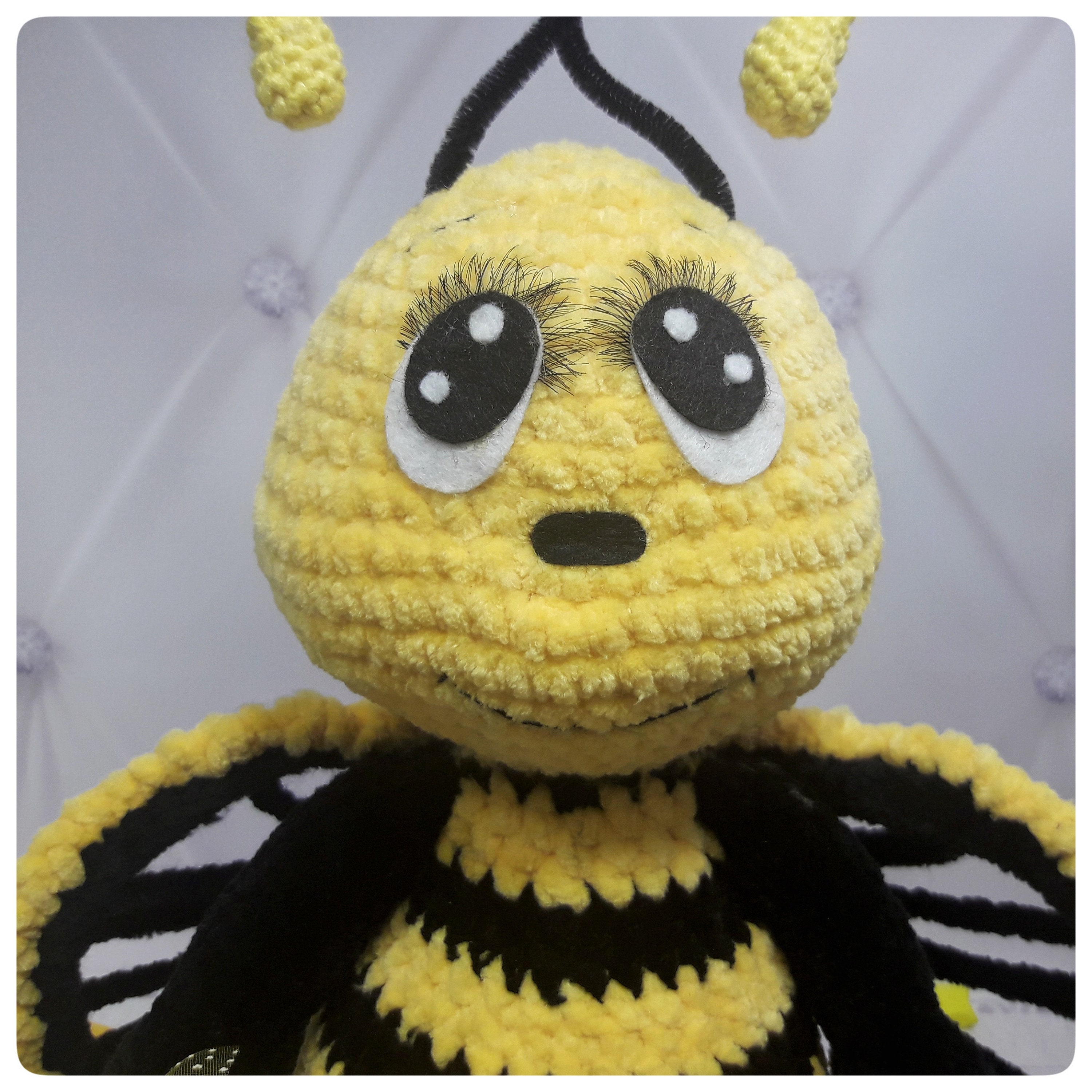 Bumble BEE Crochet PATTERN / Amigurumi Plush Stuffed Bee Pattern ...
