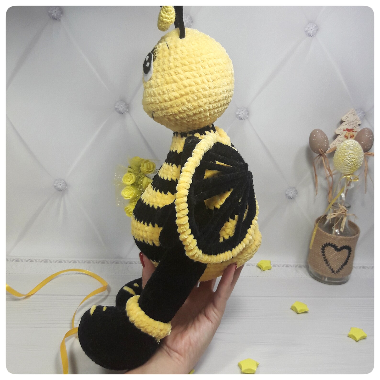 Bumble BEE Crochet PATTERN / Amigurumi Plush Stuffed Bee Pattern ...
