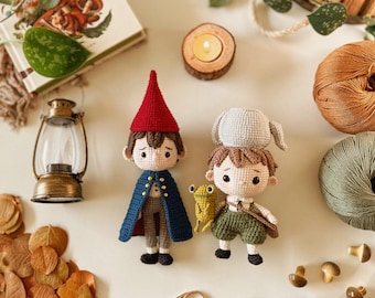 Over the Garden Wall Set - Amigurumi Pattern (PDF File ENGLISH)