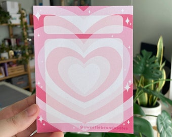 Hearts Handmade Memo Pad