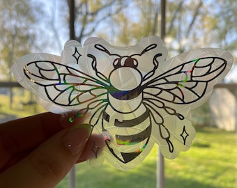 Bee Sun Catcher Window Cling