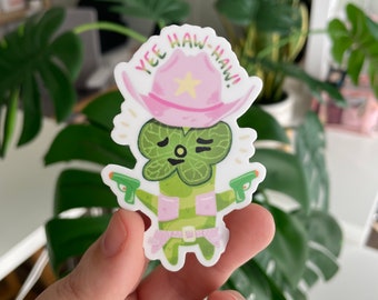 Yee Haw Haw Korok Cowboy Sticker