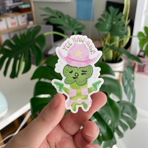 Yee Haw Haw Korok Cowboy Sticker image 2