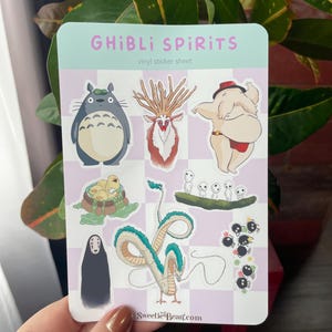 Spirit Vinyl Sticker Sheet