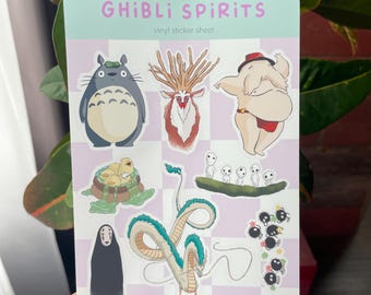 Spirit Vinyl Sticker Sheet