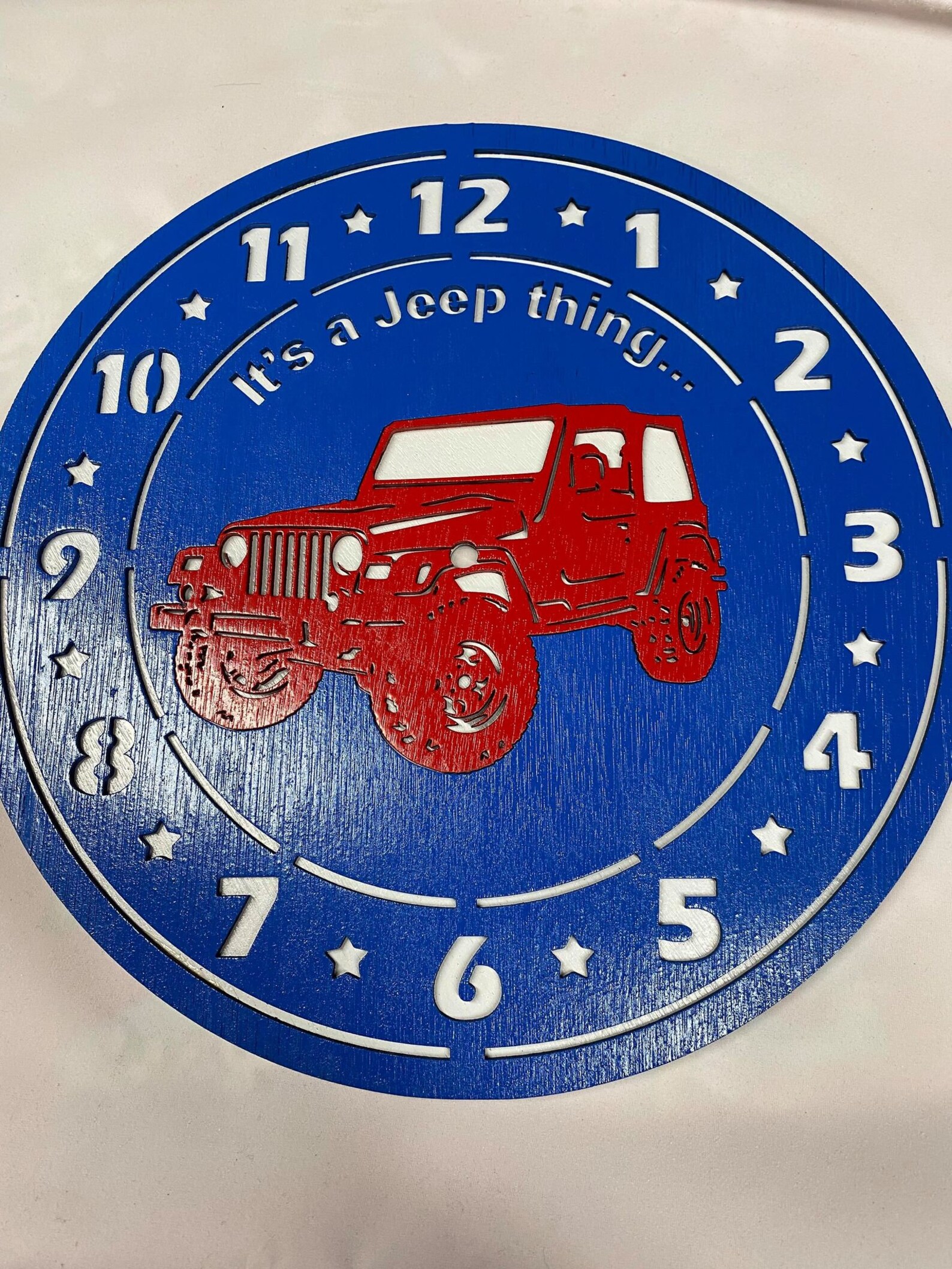 Jeep Clock Etsy