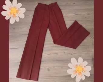 VINTAGE trousers ORIGINAL Bobbie Brooks from the 60s. They lived Woodstock. Clothes with History. Express shipping is included in the price.