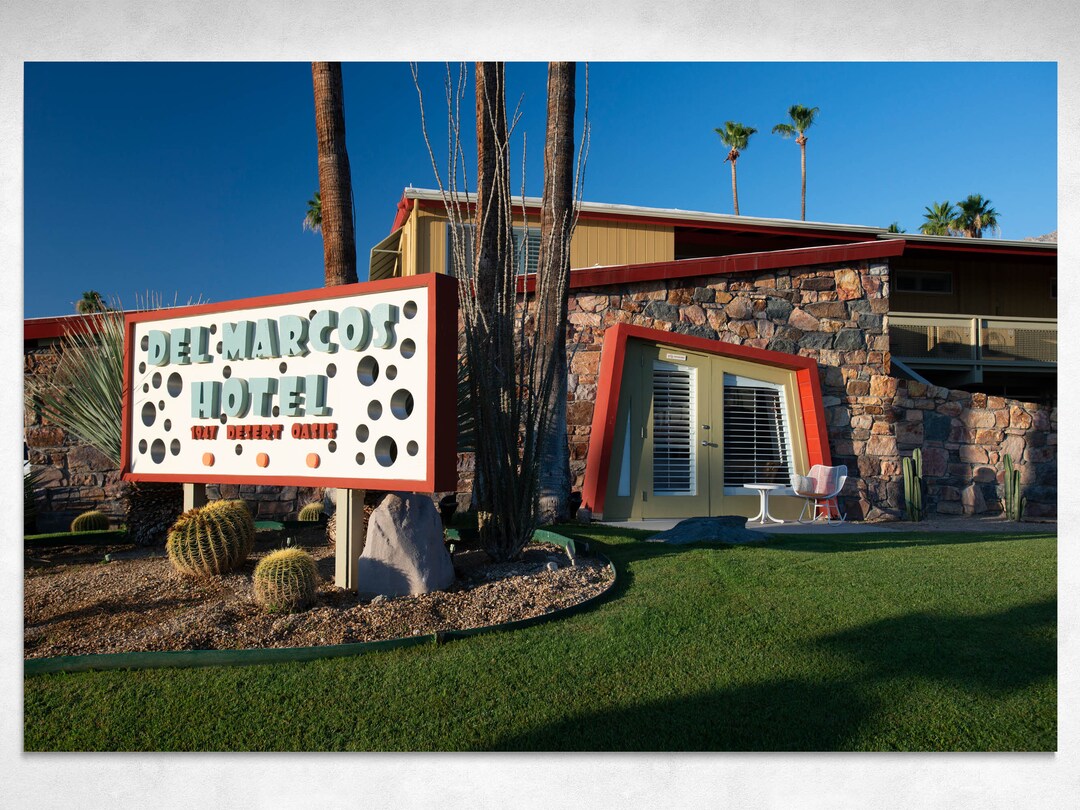 Palm Springs Del Marco's Hotel - Etsy