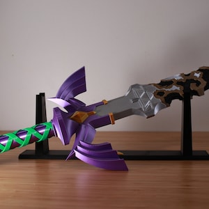 Decayed Master Sword - Tears of the Kingdom - Cosplay Prop -  Multicolor 3d Print