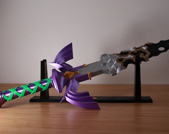 Decayed Master Sword - Tears of the Kingdom - Cosplay Prop -  Multicolor 3d Print