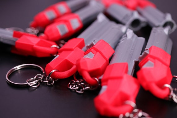 Red Guardian: 15-Piece Safety Keychain Set for Stylish and Secure Livi