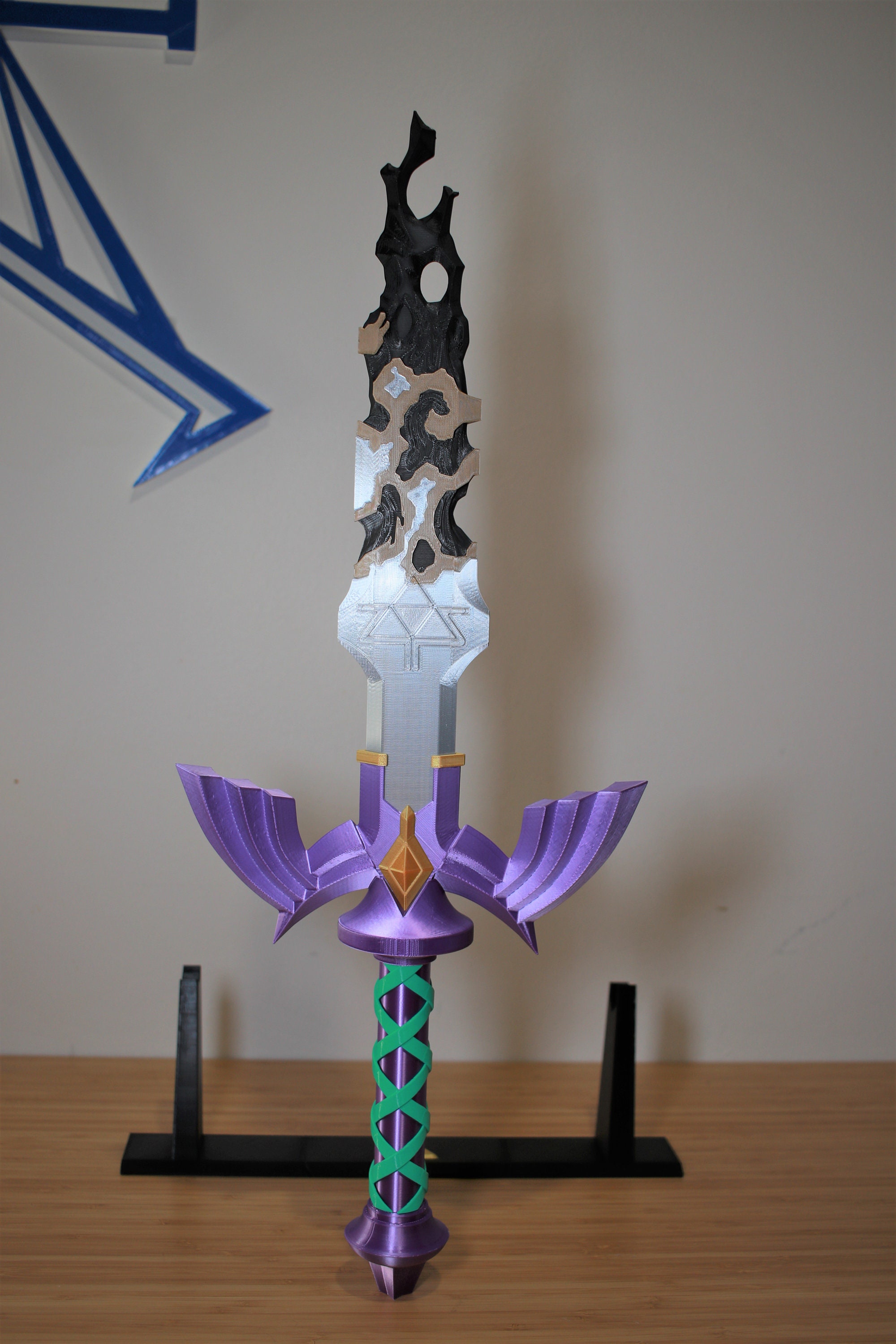 Decayed Master Sword - Tears of the Kingdom - Cosplay Prop - Multicolor ...
