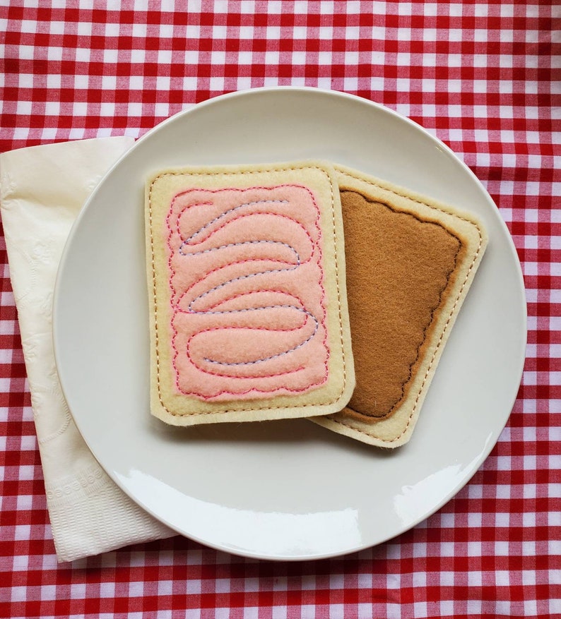 Poptarts Poptart Felt Food Felt Poptart Pretend Play Food Etsy
