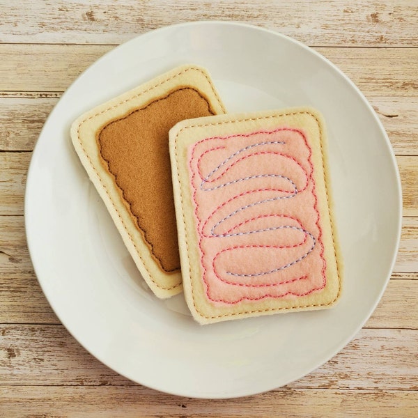 Poptarts, Pop-tart Felt Food, Felt Poptart, Pretend Play, Food Set, Play Food, Learning Toy, Toddler Gift, Preschool Toy, Bento Play Food