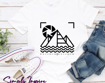 Photographer Shirt - Aperture Adventure Photography Tee - Gift for Camera Lovers - Camera Gifts - Photography Unisex Tee