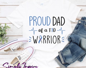 Camisa de concientización sobre la diabetes - Camisa de páncreas de insulina tipo uno - Orgullosa camisa de guerrero con diabetes - Diabetes Walk Month - Support T1D Hoodies