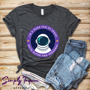 宇宙飛行士シャツ • 宇宙Tシャツ • 私は宇宙の大ファンです アウターとパーソナルシャツ • 理科の先生へのギフト • 宇宙Tシャツ • パーカー