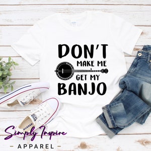 Banjo Shirt • Banjo Player Shirt • Gift For Music Teachers • Banjo Teacher Gift • Country Music Shirt • Folk Music Tee • Hoodie • Sweatshirt