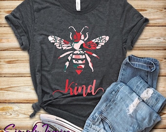 Bee Kind Shirt\ Nice Human Shirt\ Bee Lover Shirt\ Bee Shirt\ Kindness Tshirt\ Cute Womens Tank Top\ Hoodies