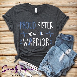 Diabetes Awareness Shirt - Type One Insulin Pancreas Shirt - Proud Sister Of a T1D Warrior Shirt - Diabetes Walk Month - Support T1D Hoodies