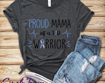 Camisa de concientización sobre la diabetes \ Camisa de páncreas de insulina tipo uno \ Camiseta orgullosa de mamá de T1 diabetes \ Mes de caminata de diabetes \ Sudaderas con capucha de apoyo para la diabetes T1D