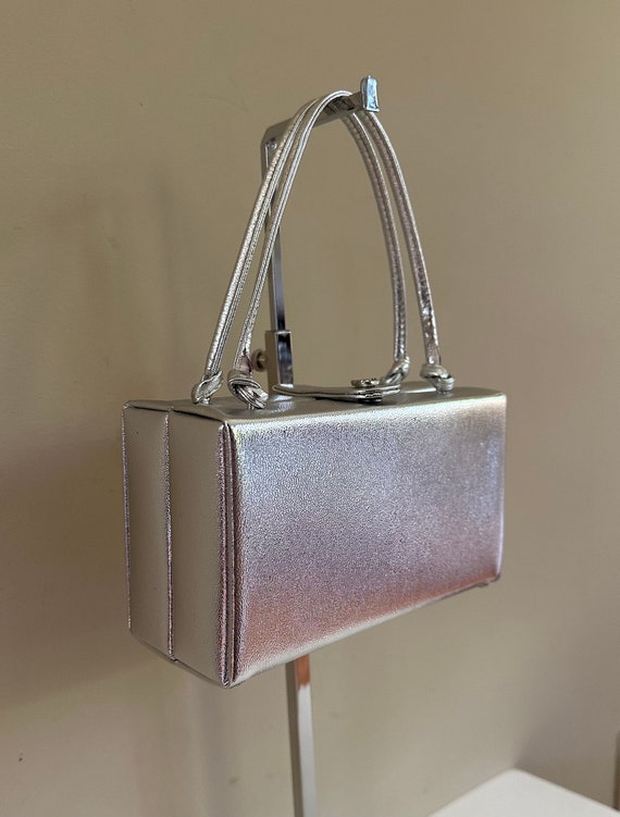 1960s Silver Handbag - image 2