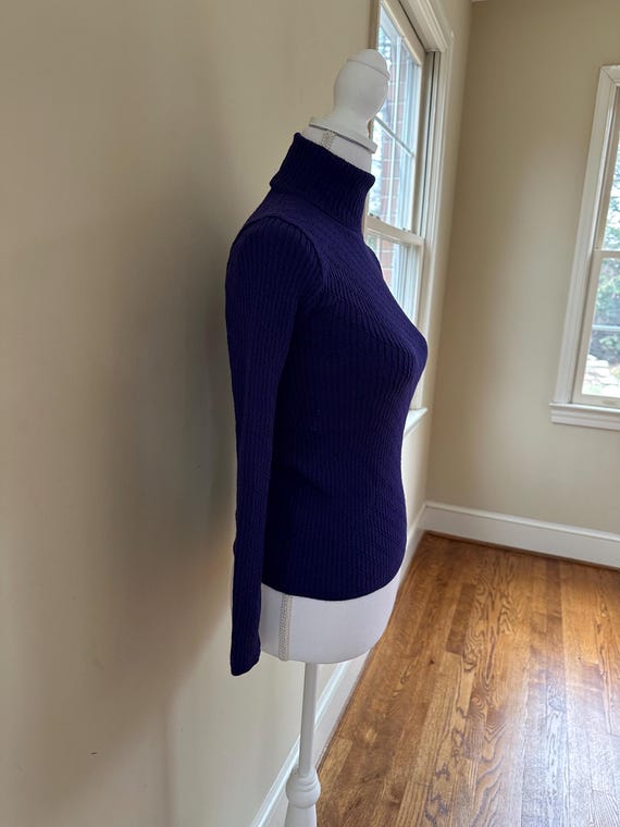 Vintage Yves Saint Laurent Rive Gauche Merino Woo… - image 7