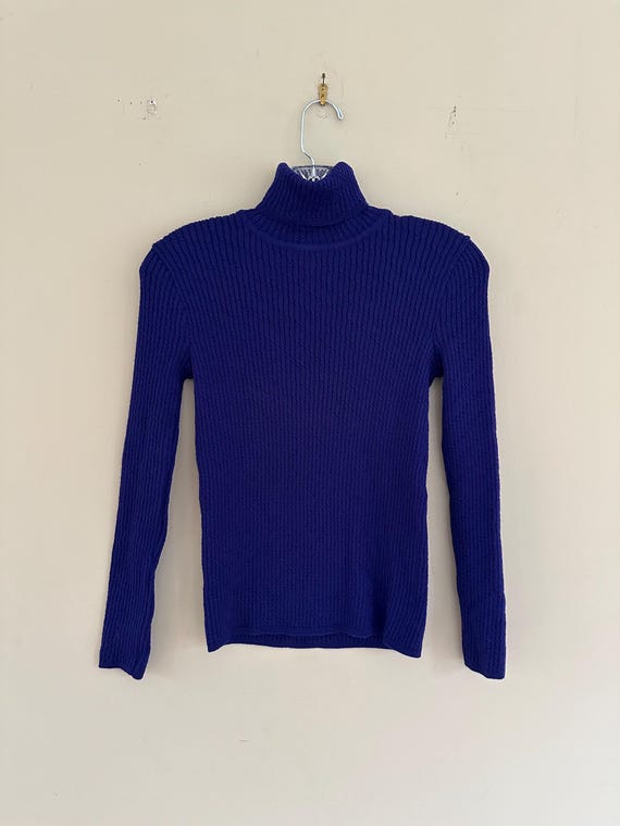 Vintage Yves Saint Laurent Rive Gauche Merino Woo… - image 9