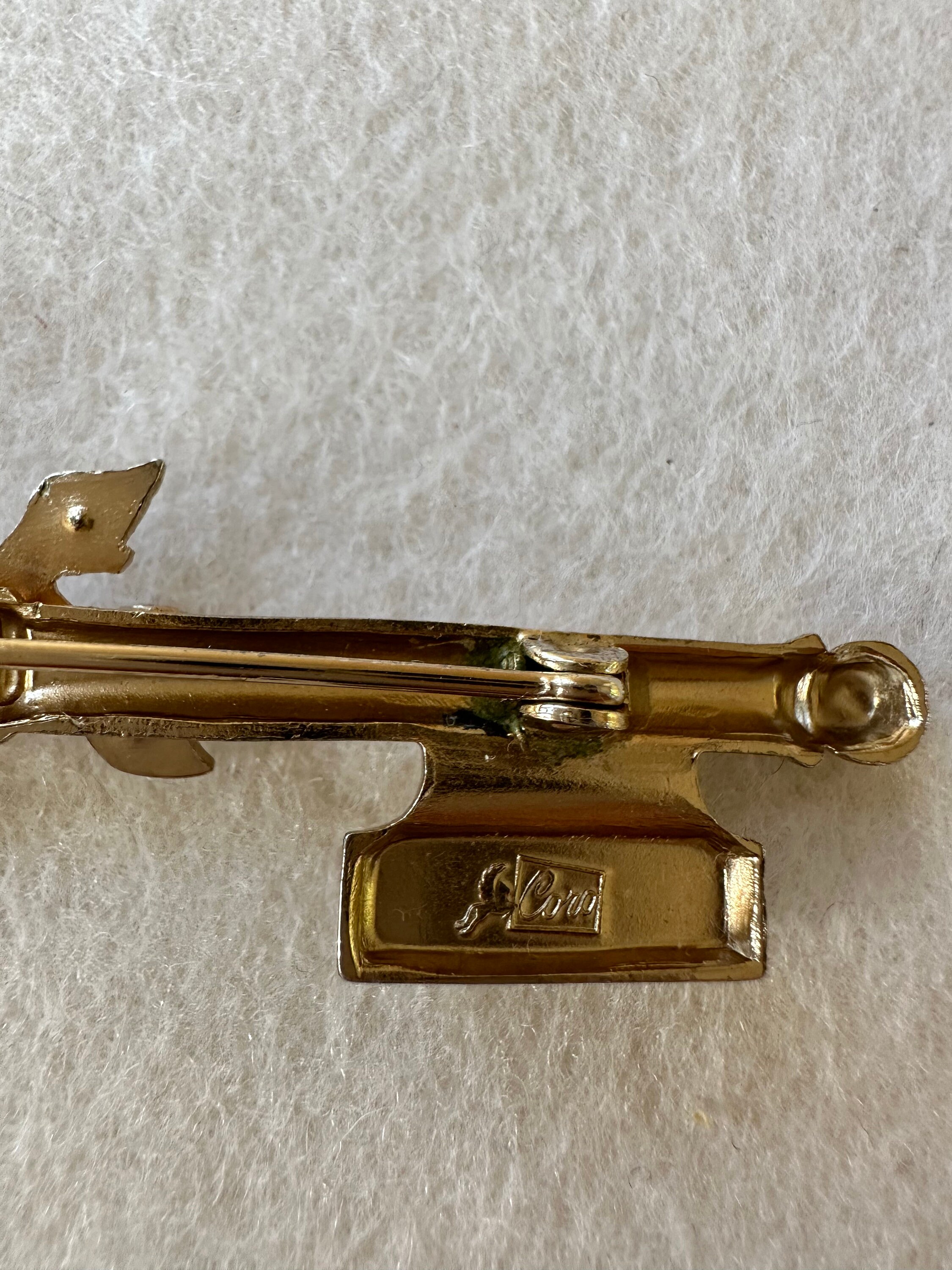 Book Piece**vintage Coro Key Brooch - Etsy
