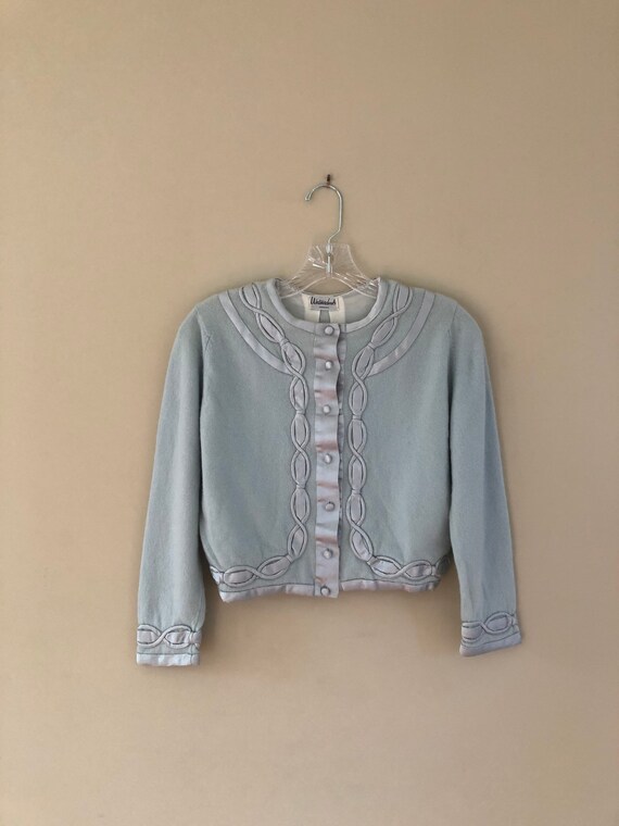 Vintage Embellished Cashmere Sweater