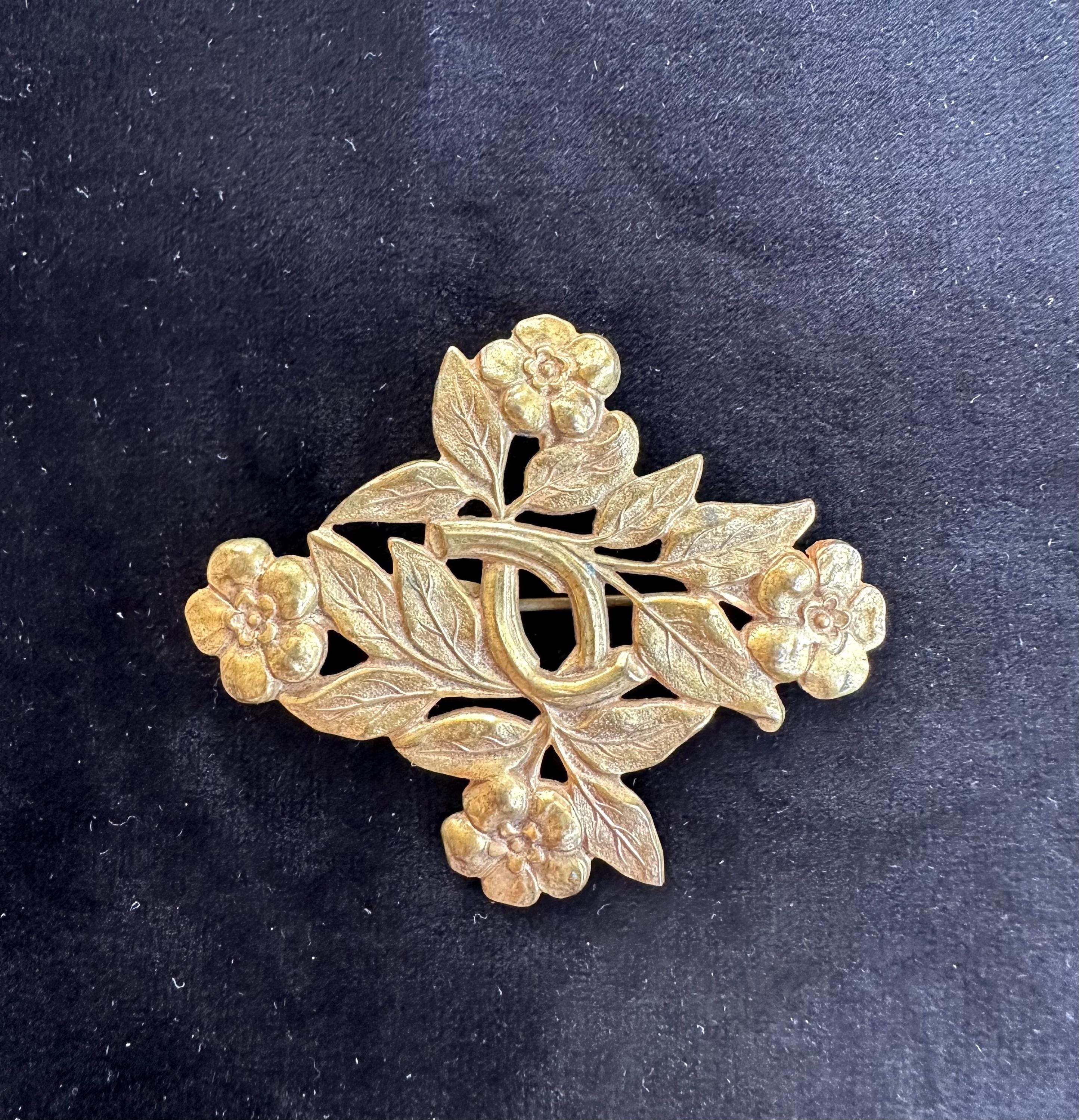 Miriam Haskell Brooch - Etsy